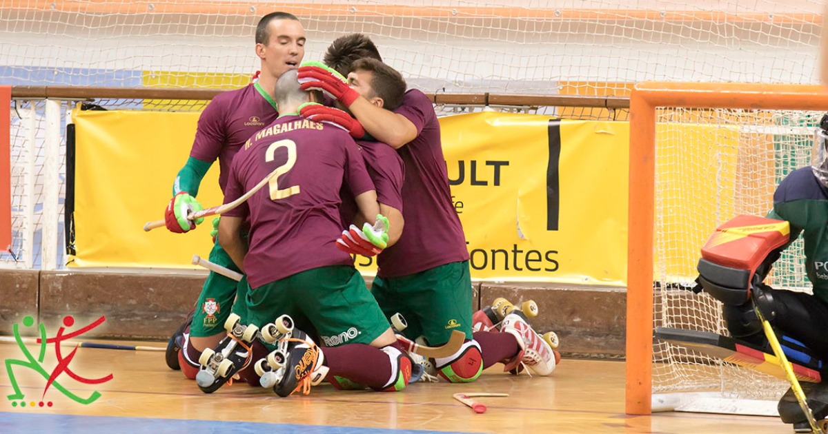 Portugal vence Espanha no Europeu de Hóquei em Patins