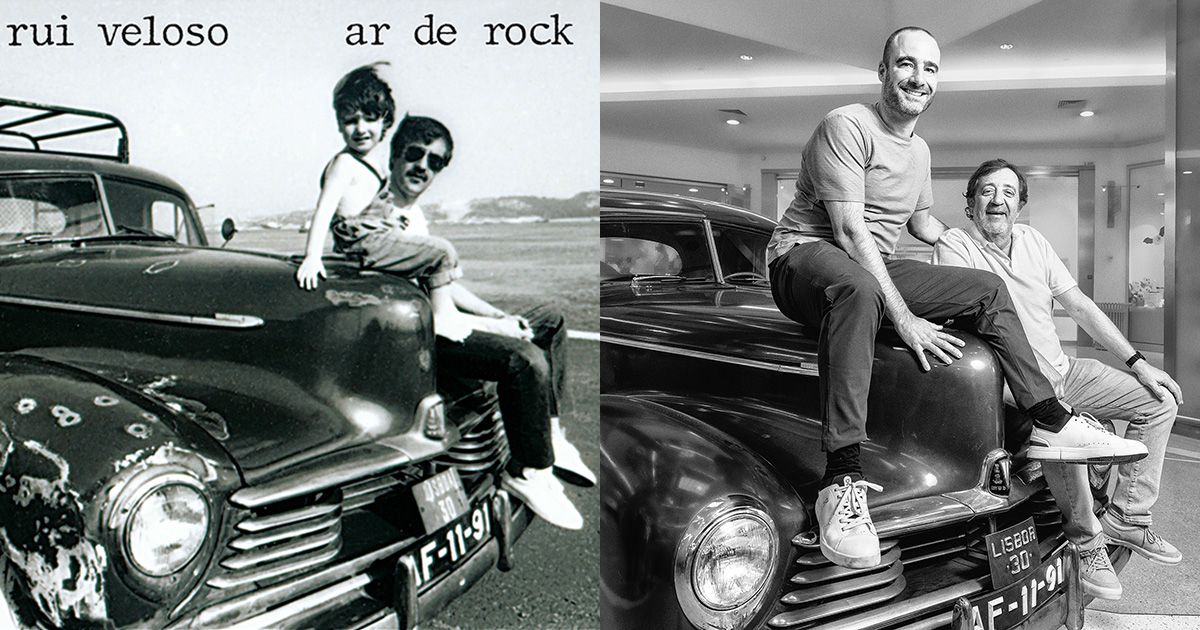 Rui Rocks Rui Veloso recria capa do álbum