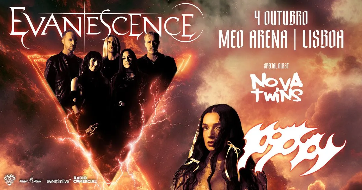 Evanescence de regresso a Portugal!