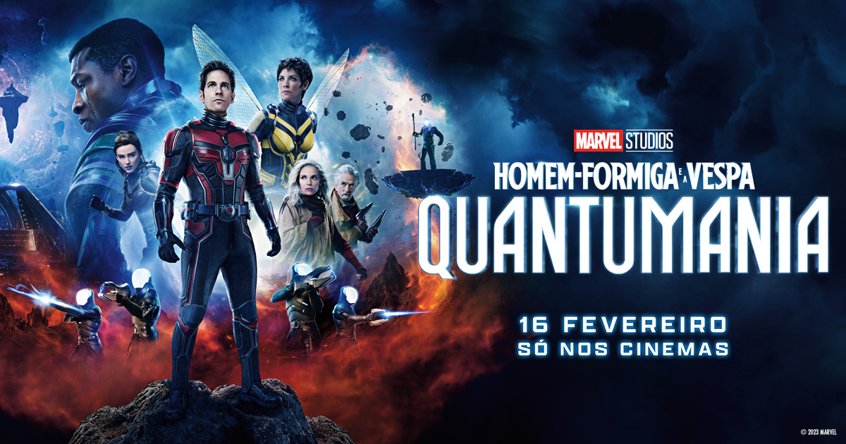 Homem-Formiga e a Vespa: Quantumania“ ganha trailer e pôster oficial