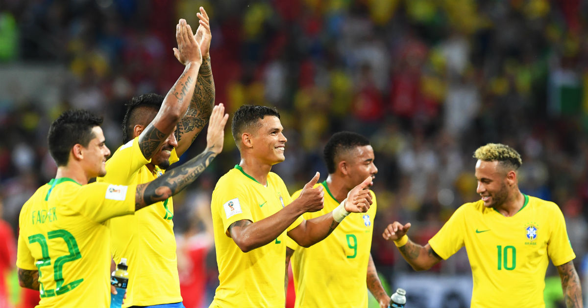 Brasil e Suiça apurados para a próxima fase