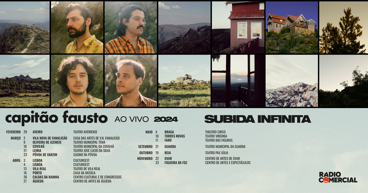 Capitão Fausto ao vivo em 2024