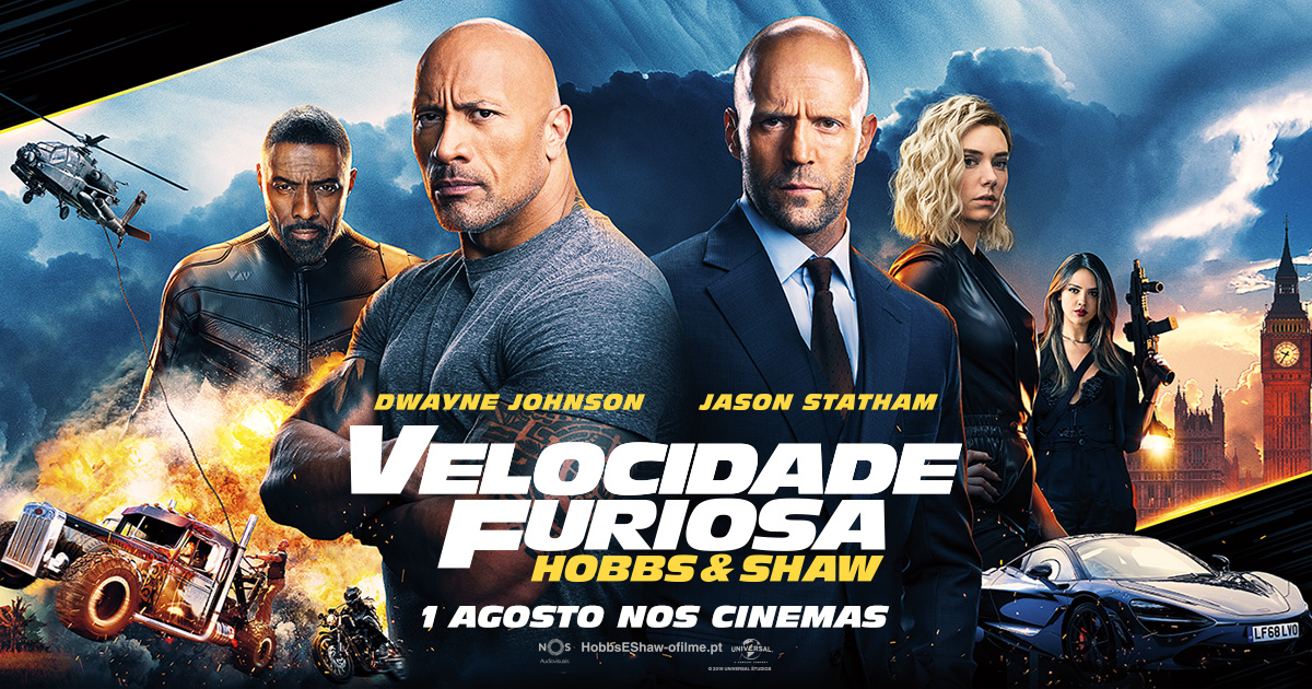 Velocidade Furiosa: Hobbs & Shaw  Trailer Oficial do Filme (Universal  Pictures Portugal) HD 