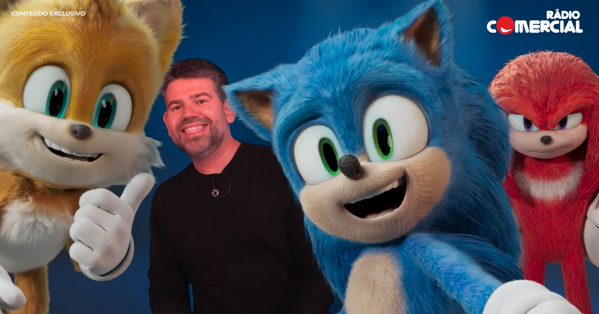 Sonic, Tails e Knuckles em entrevista exclusiva a Diogo Beja