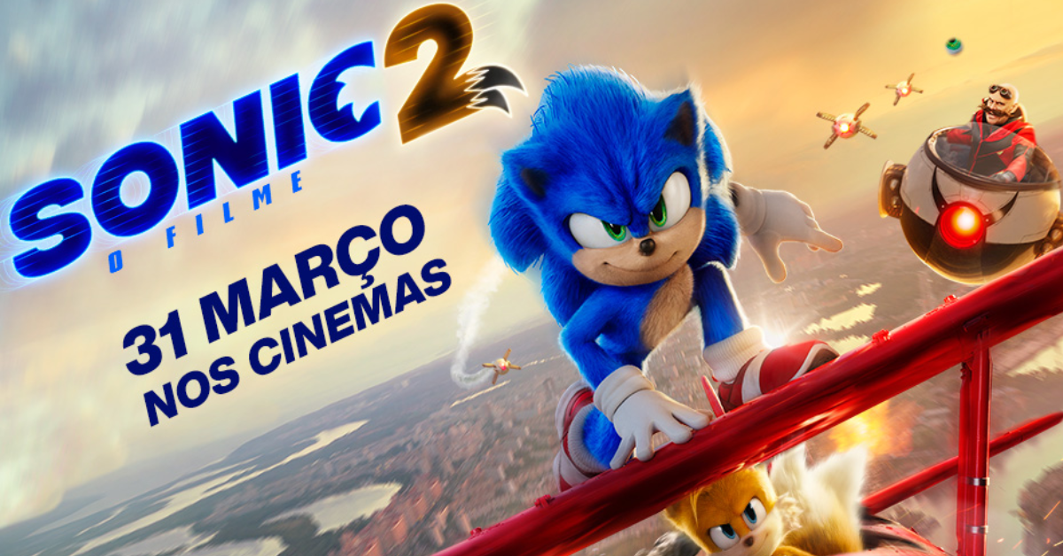 Sonic 2: O Filme, Estreia dia 31 de março (Trailer)