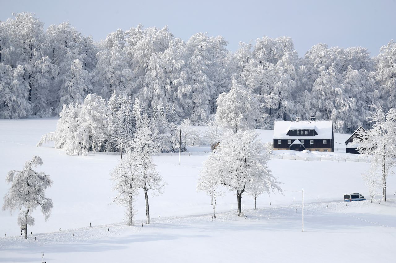 Vaga de frio na Europa: cidades cobertas de neve - SIC Notícias